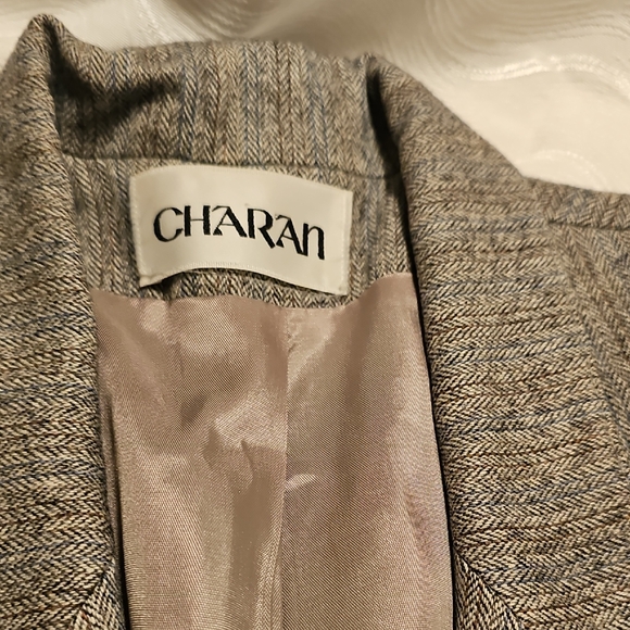 Charan Vinage Gray Women's Suit Size 12 - Picture 2 of 16